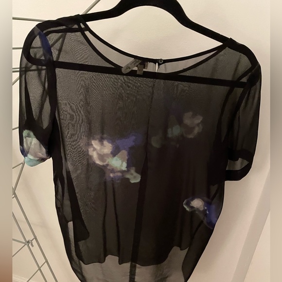 Wilfred silk sheer top - Picture 1 of 3